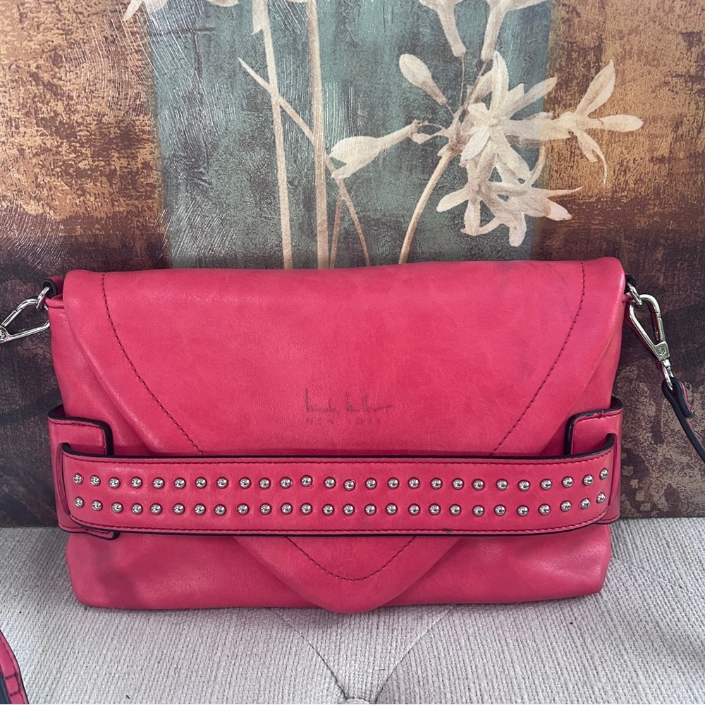 Nicole Miller New York - Crossbody Purse (11x7x1.5”)